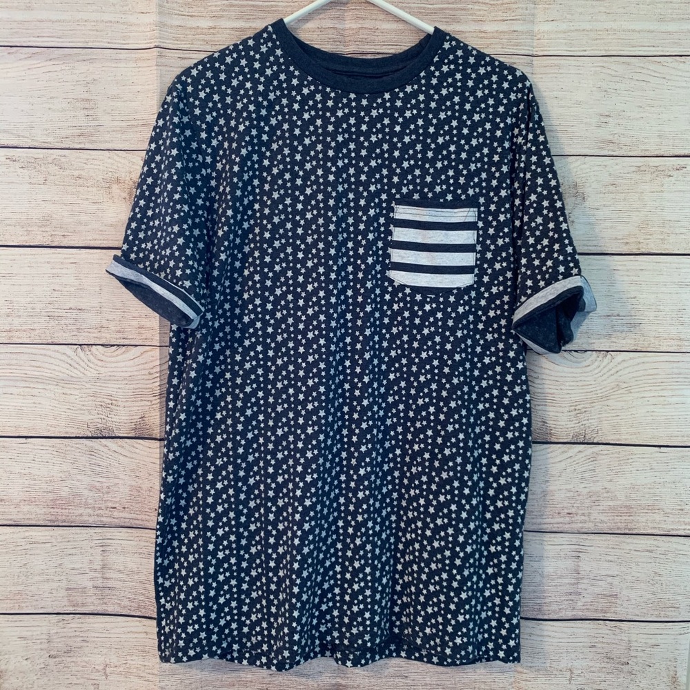 Patriotic Men’s T-shirt, Broken Threads